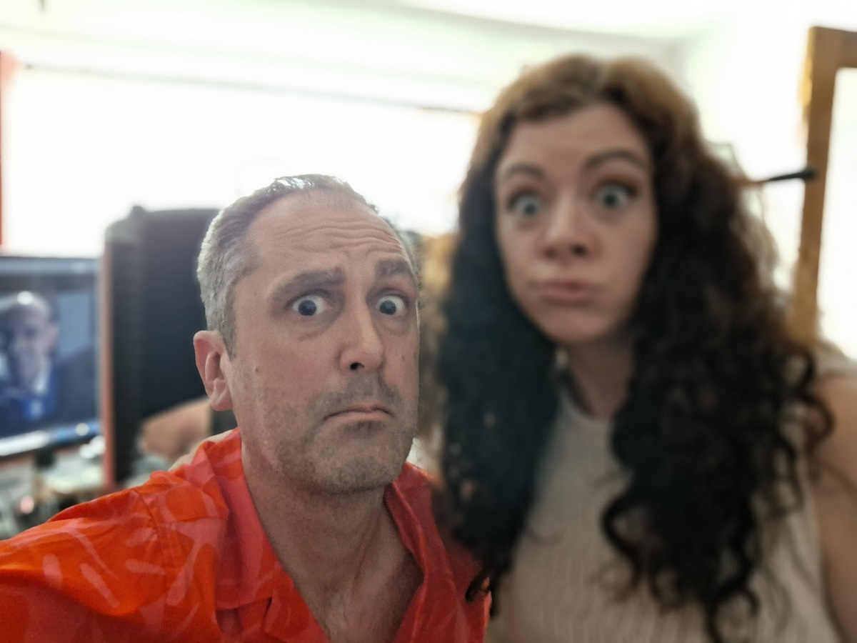 Nathan Head recording ADR on Blood Stream